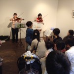 2015/5/17（土）の渡辺弘子、渡辺彩のヴァイオリンコンサート